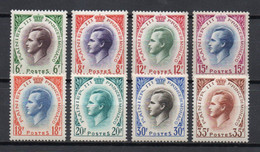 - MONACO N° 421/26A Neufs ** MNH - Série Complète Prince Rainier III 1955-57 - Cote 45,00 € - - Nuovi