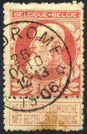 Belgique COB N°74 Cachet Relais (étoile) PONDROME - (F2144) - 1905 Thick Beard