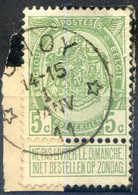 Belgique COB N°83 Cachet Relais (étoile) GHOY - (F2151) - 1893-1907 Armarios