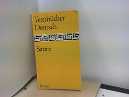 Textbücher Deutsch - Satire - Humour