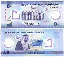 United Arab Emirates 50 Dirhams 2021 UNC - Emiratos Arabes Unidos