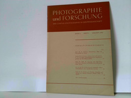 Photographie Und Forschung. Die Contax-Photographie In Der Wissenschaft. Band 6, Heft 3, August 1954 - Fotografie