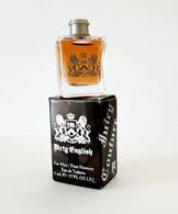 Miniatures De Parfum  DIRTY ENGLISH POUR HOMME De  JUICY COUTURE   EDT 5 Ml    + Boite - Miniatures Hommes (avec Boite)