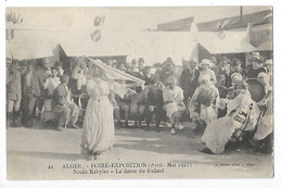 ALGER  (Algérie)  Foire Exposition (Avril-Mai 1921) Souks Kabyles - La Danse Du Foulard - Alger