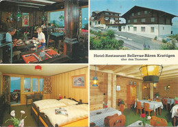 Krattigen - Hotel Restaurant Bellevue Bären  (4 Bilder)         1976 - Krattigen