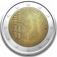 Finland 2017    2 Euro Commemo   100 Jaar Onafhankelijkheid - Indépendance      UNC Uit De Rol  UNC Du Rouleaux !! - Finlande