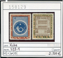 Kuba 1958 - Cuba 1958 - Michel 528-529 - ** Mnh Neuf Postfris - Unused Stamps