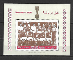 Manama 1968 Football - ENGLAND Team - European Champion MS MNH - Manama