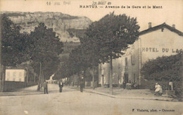 I2701 - NANTUA - D01 - Avenue De La Gare Et Le Ment - Hôtel Du Lac - Nantua