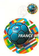 N°90231 -carte Coupe Du Monde De Football - 1998 – Francia