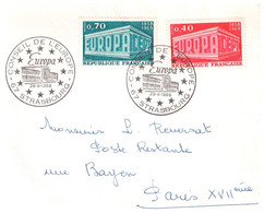 N°90235 -cachet Conseil De L'Europe -Strasbourg- - 1967