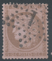 Lot N°65208   Variété/n°58, Oblitération étoile Chiffrée 1 De PARIS "Pl. De La Bourse (juillet 1863 à Fin Mars 1876)" Fo - 1871-1875 Ceres
