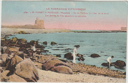 Manche : SAINT VAAS La  HOUGUE : Vue  Ile De  Tatihou  1937 - Saint Vaast La Hougue