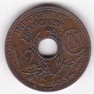 Indochine Française. 1/2 Cent 1935. En Bronze - Französisch-Indochina