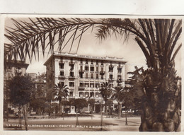 A7239) La SPEZIA - Albergo REALE - Croce Di MALTA E Giardini Old !! - La Spezia