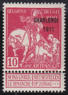 Belgie   .    OBP   .     107    .    **   .    Postfris .   /    .  Neuf SANS Charnière - 1910-1911 Caritas