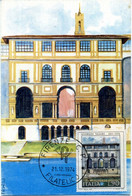 1974 Cartolina Maxi Maximum Firenze Palazzo Degli Uffizi - Maximum Cards