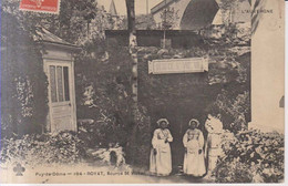 Royat Source St Victor Carte Postale Animee 1908 - Royat