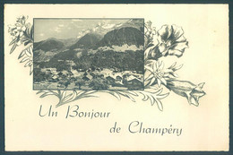 VS Valais Un Bonjour De CHAMPERY - VS Wallis