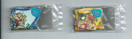 2 France  Kiri Puzzle  Magneten Magnets Aimant Asterix & Obelix In Original Seal - Personaggi