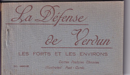 Carnet De LA DEFENCE  DE  VERDUN - War 1914-18