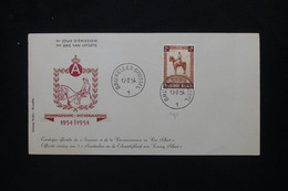 BELGIQUE - Enveloppe FDC En 1954 - Roi Albert - L 115461 - 1951-1960