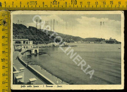 La Spezia S. Terenzo Lerici (piccola Spelatura Sul Retro) - La Spezia