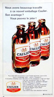Publicité Papier ALCOOL BIERE CAULIER Juin 1967 FA 1158 P103333 - Publicidad