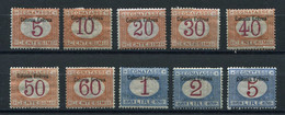 ERITREA 1903 SEGNATASSE 10 V. * GOMMA ORIGINALE - Erythrée