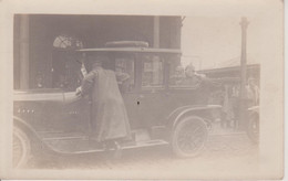 SPA - CARTE PHOTO - L'EMPEREUR ET LE ROI DE BAVIERE LOUIS 3 A LA GARE - Theux