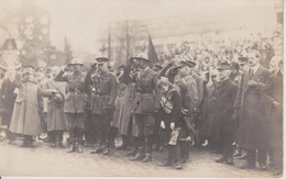 SPA - CARTE PHOTO - RECEPTION PAR LES GENERAUX DELOBBE, RHODES, CARANALI, HAKING - Theux