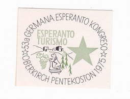 53a Germana Esperanto Kongreso - Oberkirch Pentekoston 1975 - Esperanto
