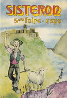 04, Sisteron, 5 Eme Foire Expo - Sisteron