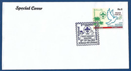 PAKISTAN 2014 MNH SPECIAL COVER 2ND SAANSO SCOUT JAMBORE 14TH NATIONAL - Pakistan