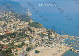 CARTOLINA  NUMANA,ANCONA,MARCHE,RIVIERA DEL CONERO,VEDUTA AEREA,SPIAGGIA,MARE,VACANZA,BELLA ITALIA,NON VIAGGIATA (1994) - Ancona