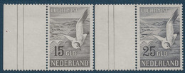 Pays BAS 1951 Luchtpost 12/13 Postfris/MNH Zeemeeuwen, Seagulls, Mouettes, Vogels, Oiseaux, Birds, Airmail - Luchtpost