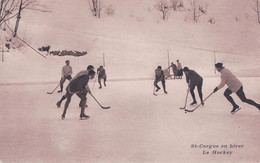 St Cergue VD En Hiver, Une Partie De Hockey (812) - VD Vaud