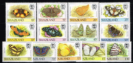 SWAZILAND / Neuf**/MNH** / 1987 - Série Courante / Papillons (Série Complète) - Swaziland (1968-...)