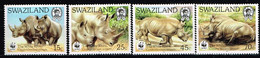 SWAZILAND / Neuf**/MNH** / 1987 - WWF / Rhinoceros Blanc - Swaziland (1968-...)