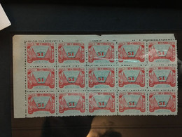 CHINA  STAMP Block, LIBERATION AREA, TIMBRO, STEMPEL, UNUSED, CINA, CHINE, LIST 3321 - Nordostchina 1946-48