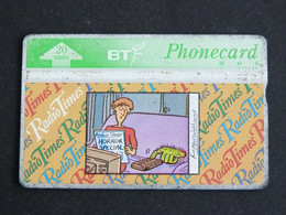 TELECARTE BRITISH TELECOM PHONECARD 20 UNITS - RADIO TIMES - BT Commemorative Issues