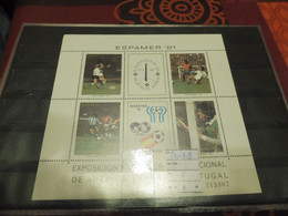 Argentine Argentina Bloc 28 Blok Block Sheet  Neuve ** Mnh ( Football Soccer Voetbal )   1978 - 1978 – Argentine