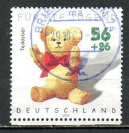 ALLEMAGNE. N°2263 (Réf. Michel) Oblitéré De 2002. Ours En Peluche. - Poppen