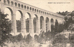 FRANCE- 13 BOUCHE Du RHÔNE - ROQUEFAVOUR - Pont - Roquefavour