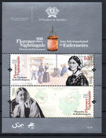 Portugal 2020. Medicine. Founder Of Modern Nursing Florence Nightingale   MNH** - Nuovi