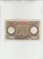 Regno D'Italia, Banconota Banca D'Italia  Lire 100 Roma Guerriera Fascio - Dec. 16 Dicembre 1936 - 100 Lire