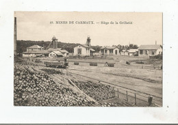 MINES DE CARMAUX 48 SIEGE DE LA GRILLATIE (WAGONS) - Carmaux