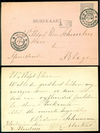 Nederland 1899 Briefkaart Van S Gravenhage Naar Scheurleer 's Gravenhage NVPH 33a - Storia Postale