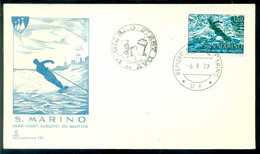 San Marino 1979 FDC Eueopees Kampioenschap Waterskien - FDC