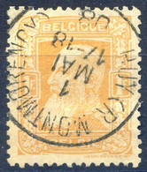 Belgique COB N°79 - Cachet HUY (R. MONTMORENCY) - (F2148) - 1905 Barbas Largas